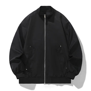 Men's Autumn New Jacket Stand Collar Trendy Versatile Casual Jacket Waterproof and Windproof Outdoor Casual Men's Clothing